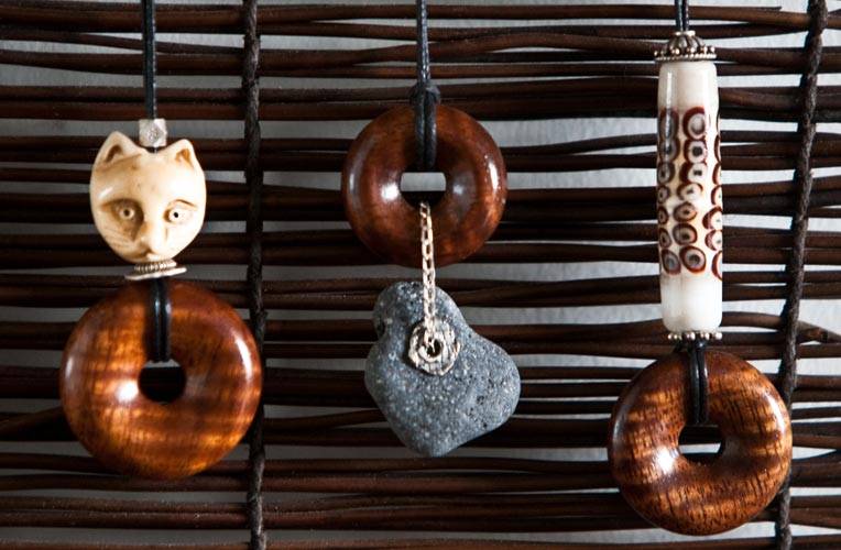 Koa Wood Pendants